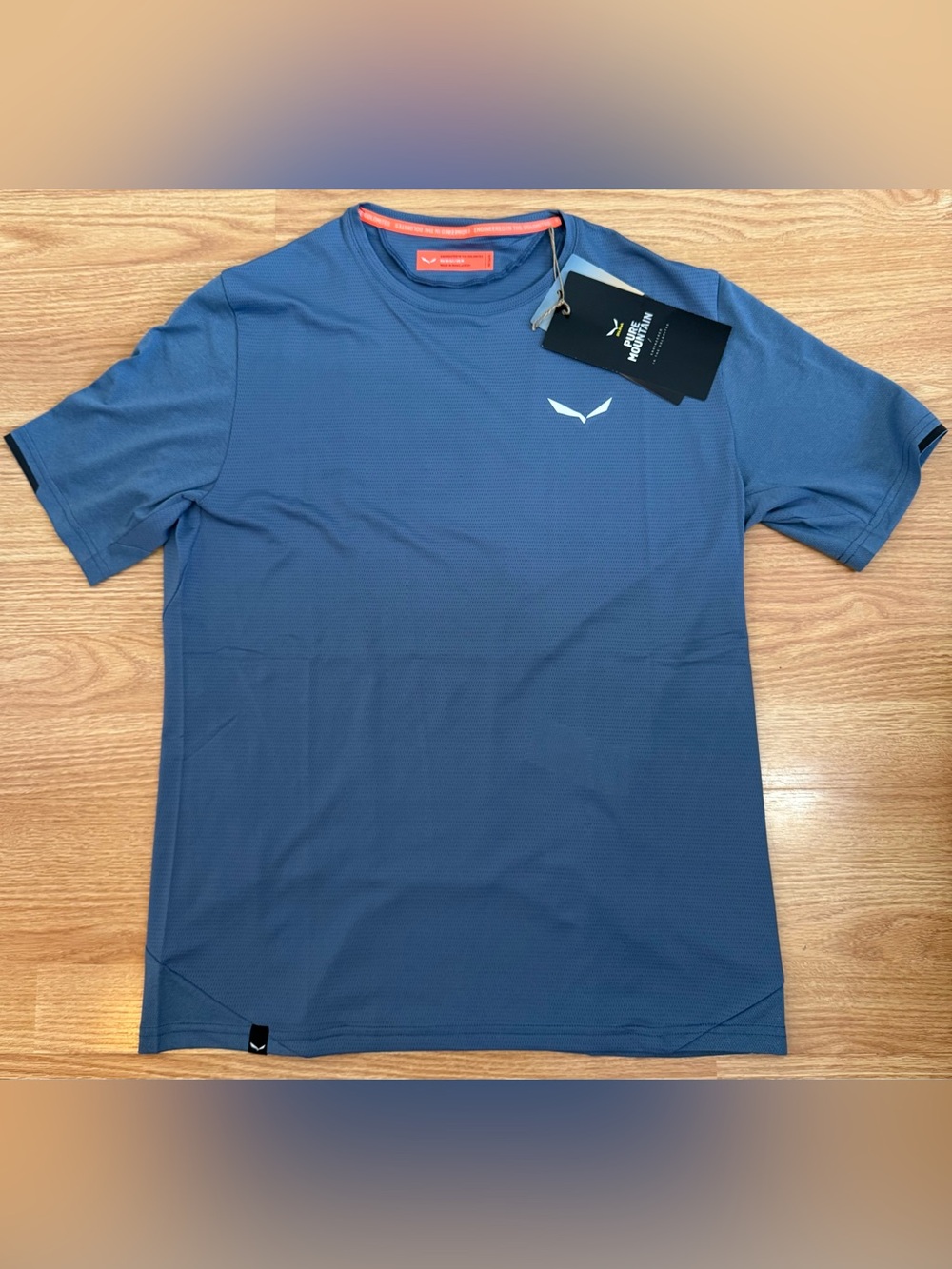 Salewa Pedroc Dry Mesh Tee - Mens US/M - Java Blue - NWT